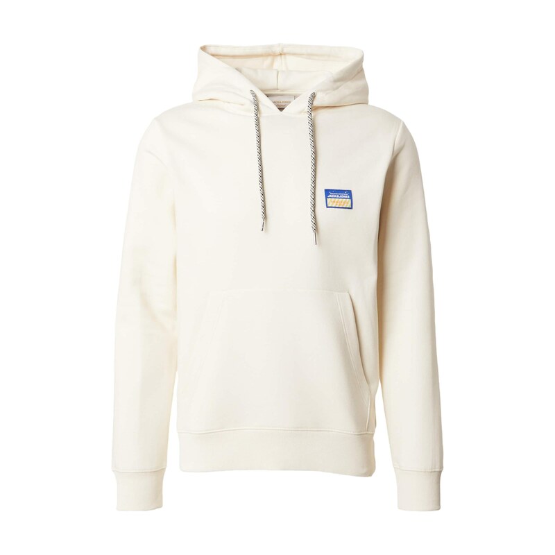 JACK & JONES Mikina JORPOCKY přírodní bílá