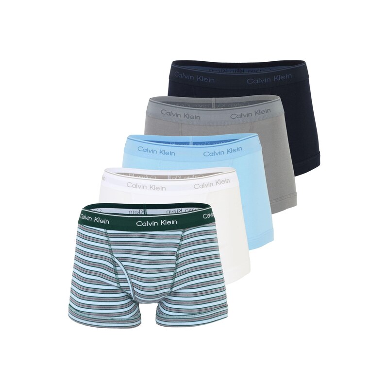 Calvin Klein Underwear Boxerky marine modrá / světlemodrá / šedá