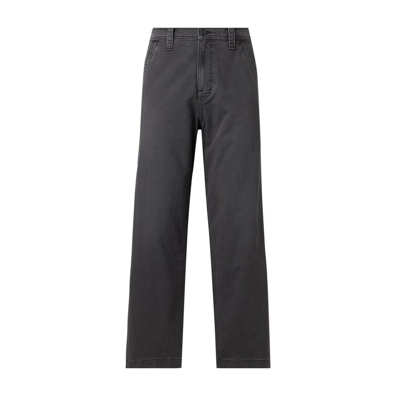 HOLLISTER Chino kalhoty černá