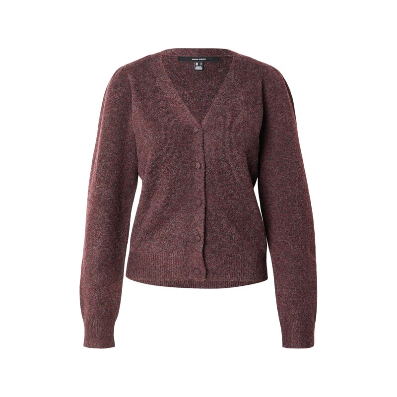 VERO MODA Kardigan VMDOFFY vínově červená