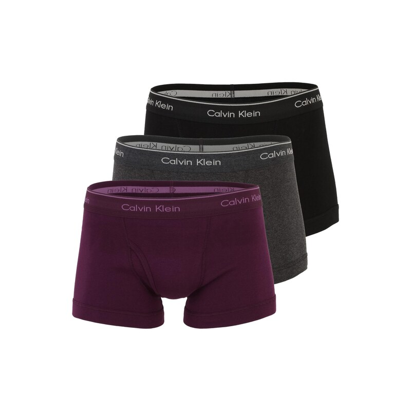 Calvin Klein Underwear Boxerky grafitová / cyclam / černá