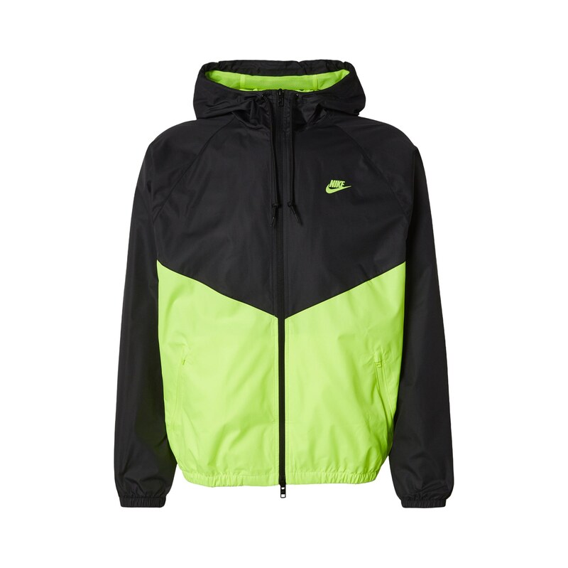 Nike Sportswear Přechodná bunda limone / černá