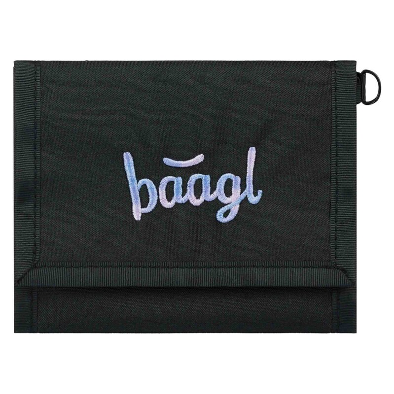 Baagl Metallic Holo Unisex Peněženka, Černá černá One Size
