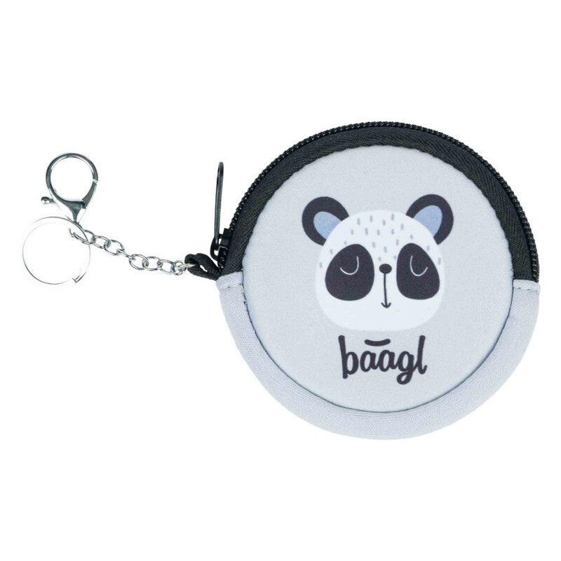 Baagl Panda Peněženka, Šedá šedá One Size