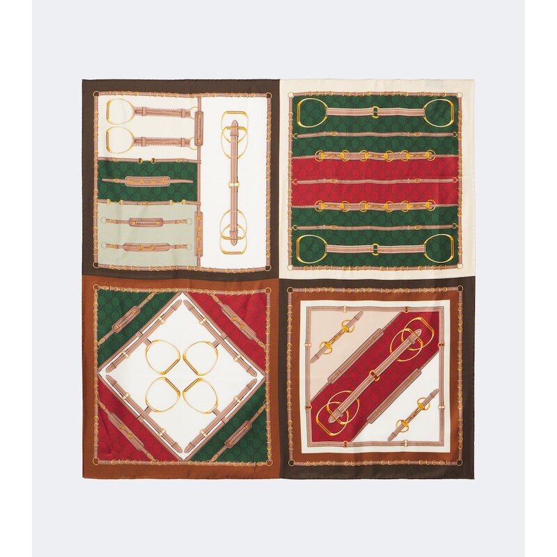 Gucci Silk twill scarf
