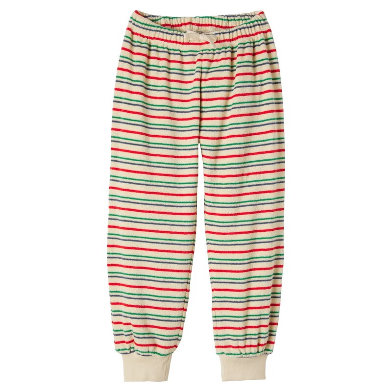 Konges Sløjd Itty striped cotton terry sweatpants