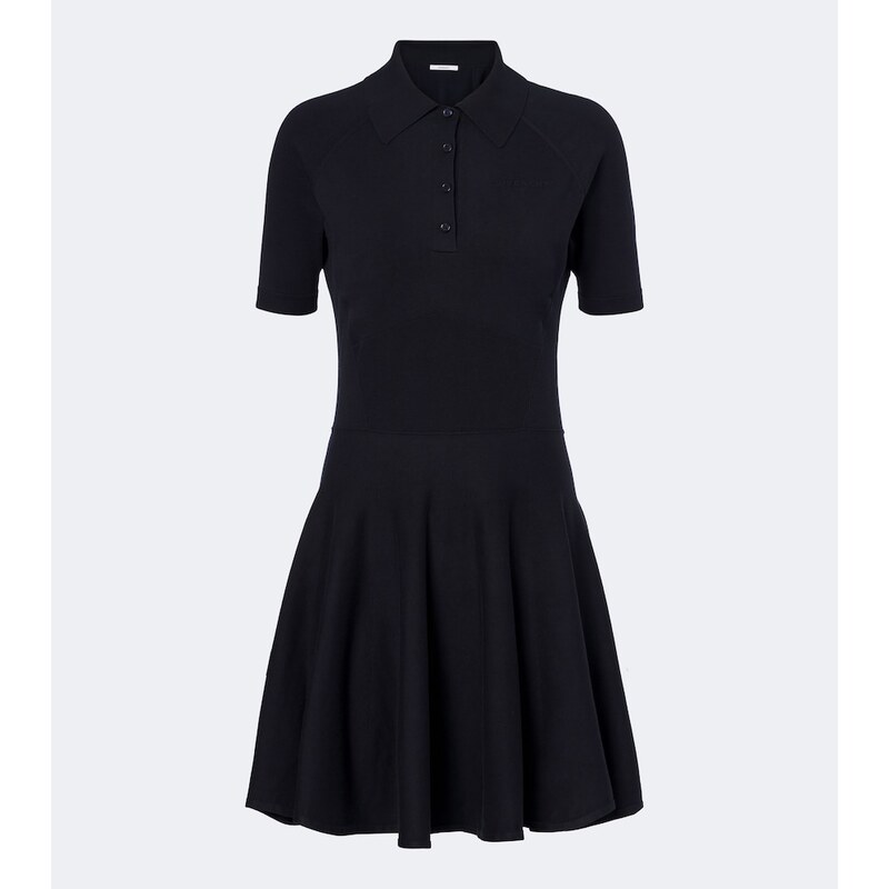 Givenchy Cotton and silk-blend polo dress