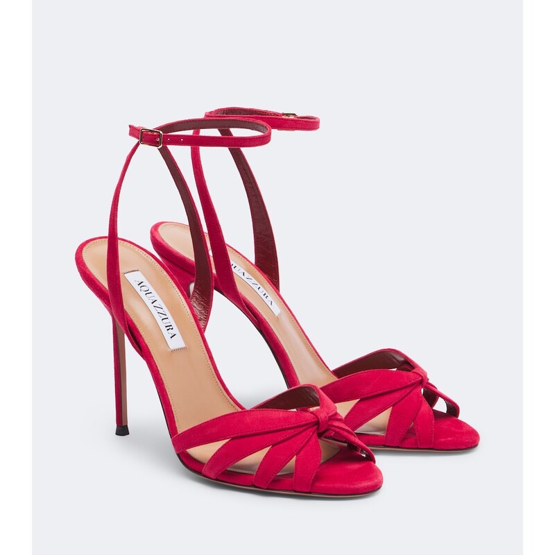 Aquazzura Soulmate suede sandals