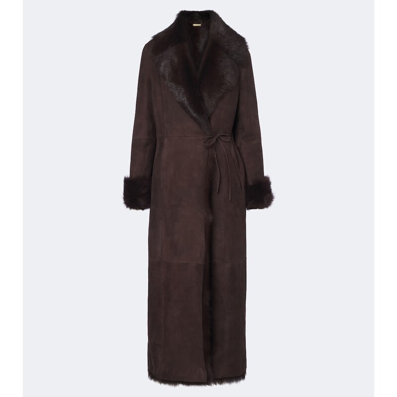 Nour Hammour Joni shearling jacket