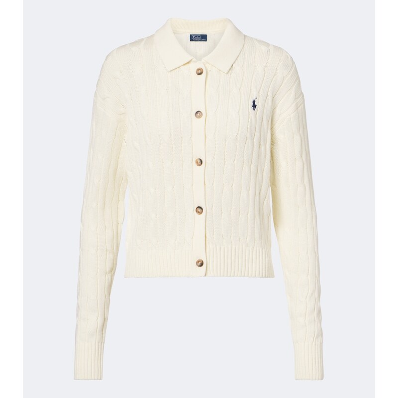 Polo Ralph Lauren Cable-knit cotton cardigan