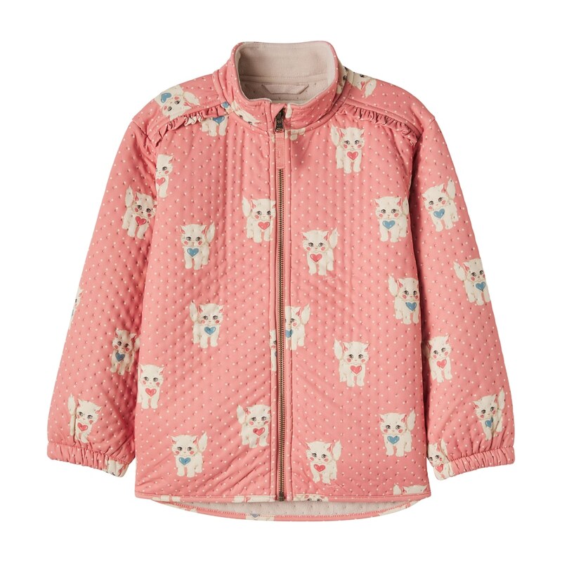 Konges Sløjd Printed ruffled jacket