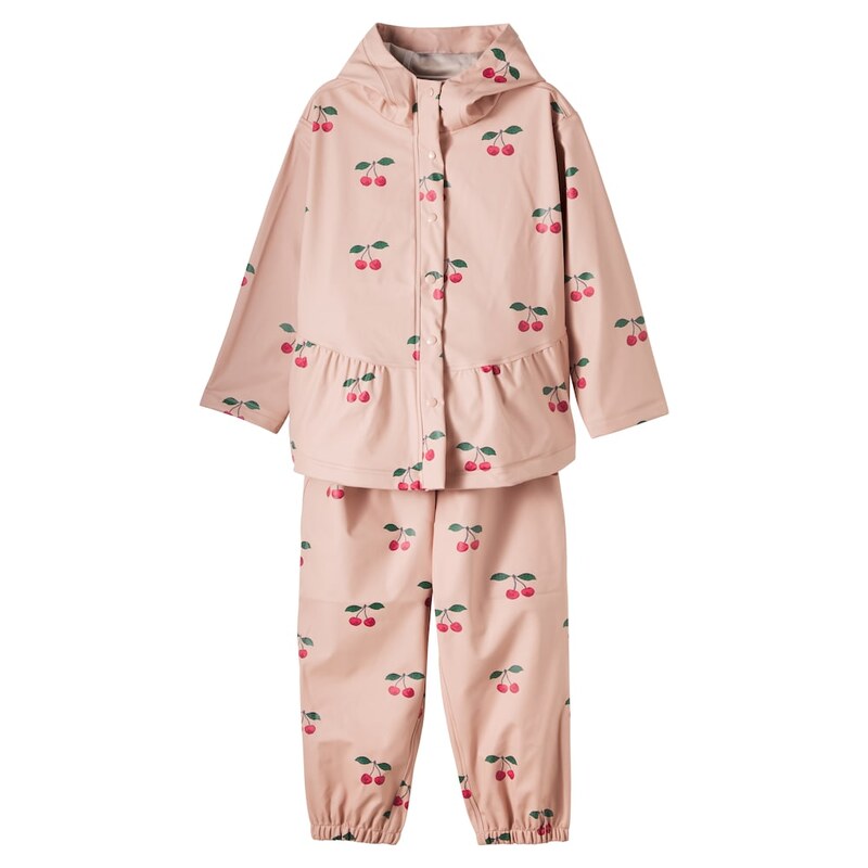 Konges Sløjd Faire printed hooded jacket and pants set