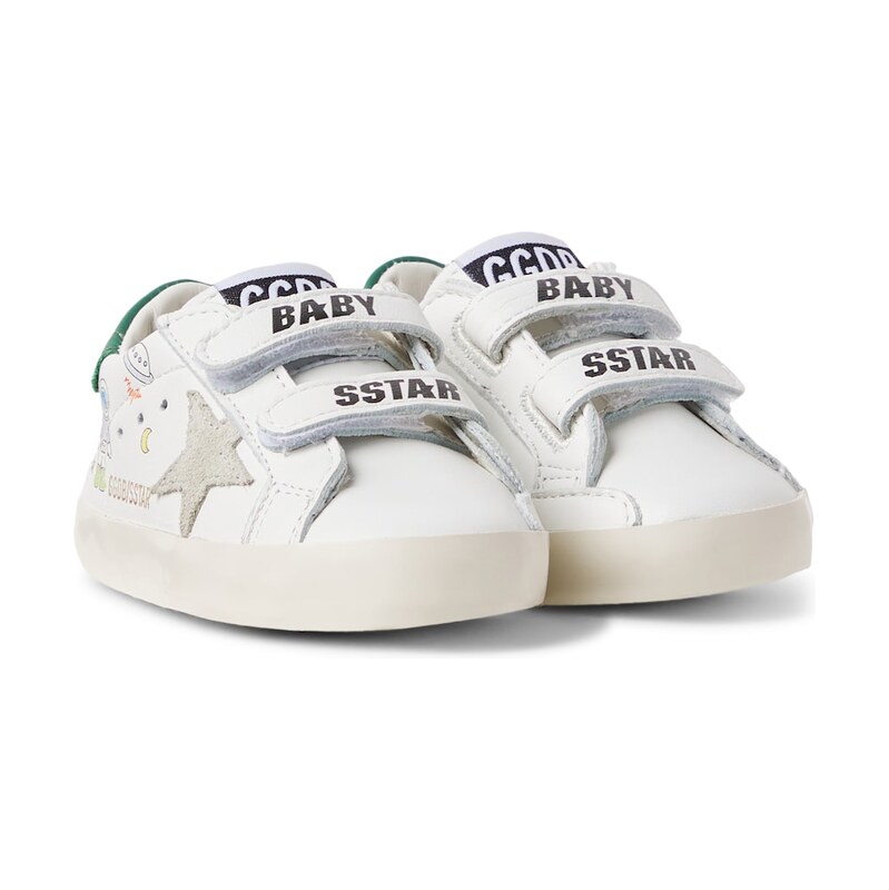 Golden Goose Kids Baby Old School leather sneakers