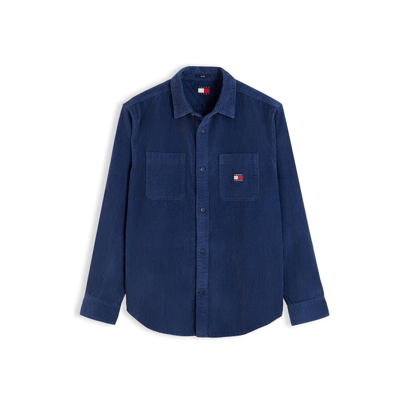 Tommy Jeans Košile námořnická modř / červená / bílá