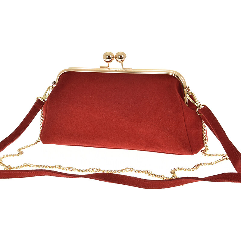 Laura Biaggi kožená crossbody kabelkaTS118-73