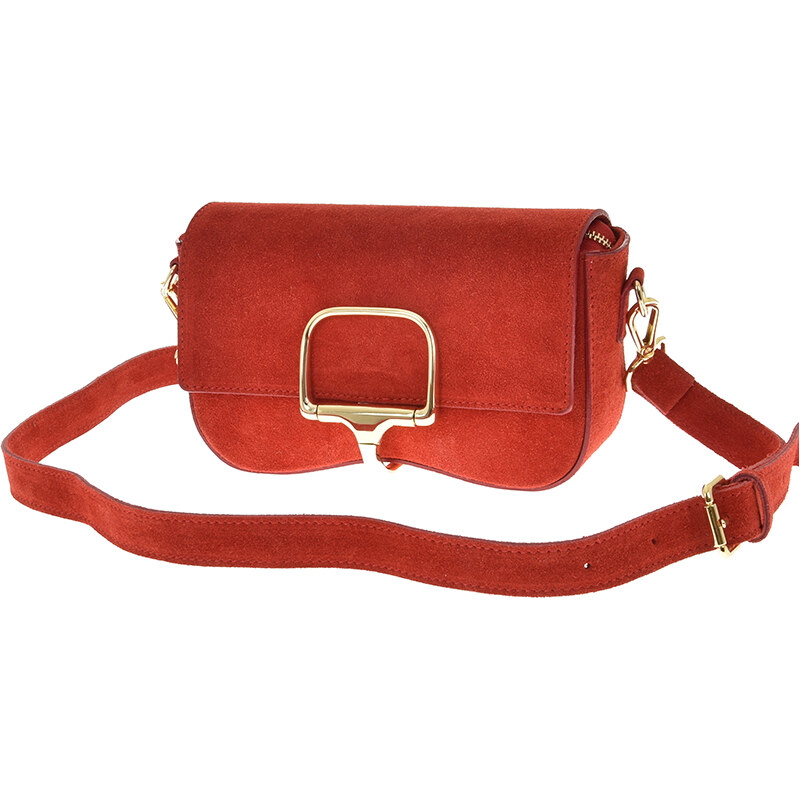 Laura Biaggi kožená crossbody kabelka TS04-615
