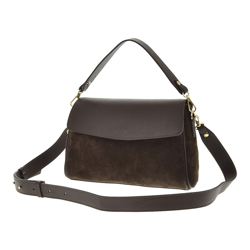 Laura Biaggi kožená crossbody kabelka TS66-6934