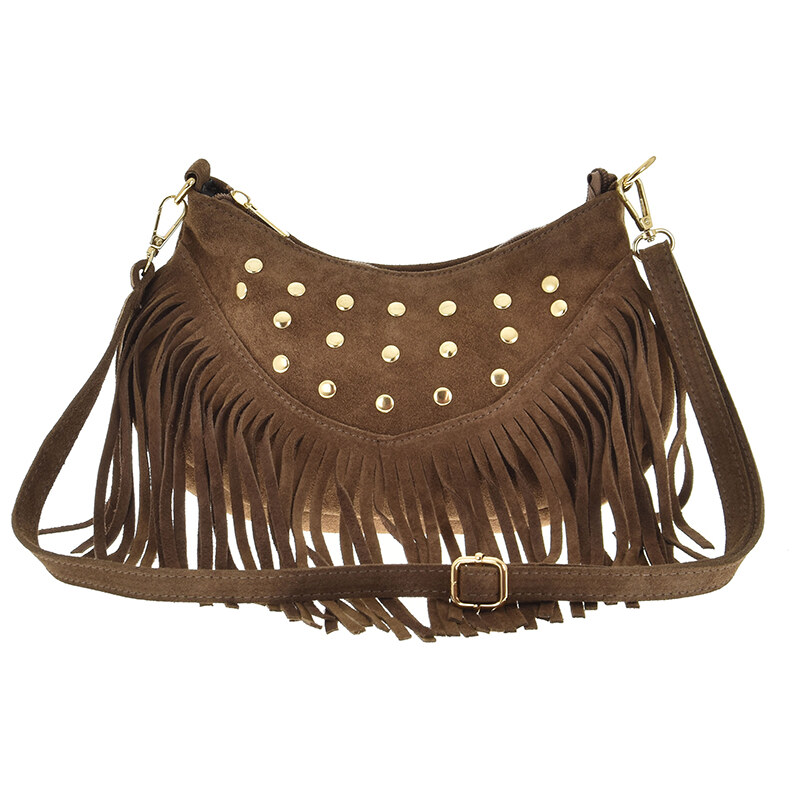 Laura Biaggi kožená crossbody kabelka TS11-310