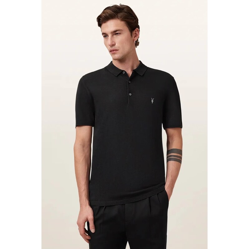 AllSaints polo pánské vlněné MODE