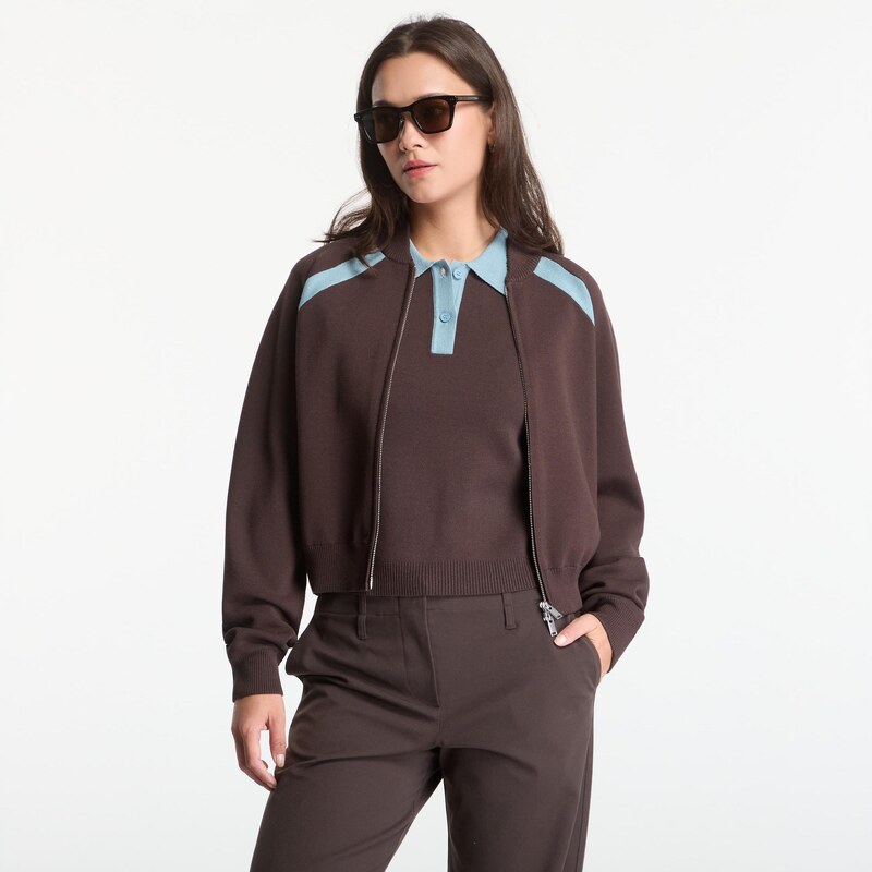 Svetr Samsøe Samsøe Savala Bomber Mulch XS