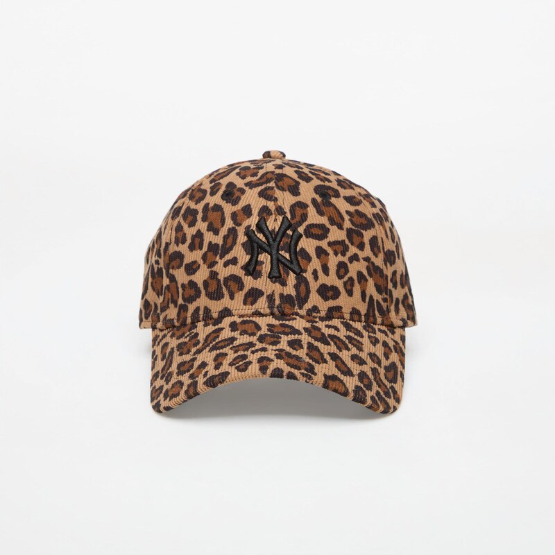 Kšiltovka New Era 9FORTY MLB Leopard Cord New York Yankees Brown