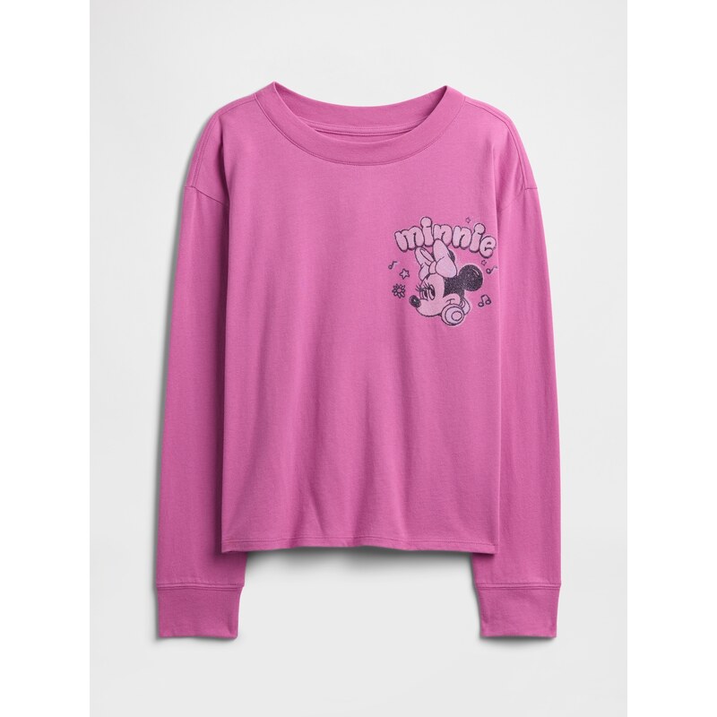 Dětské oversize tričko s logem Gap & Disney - Holky