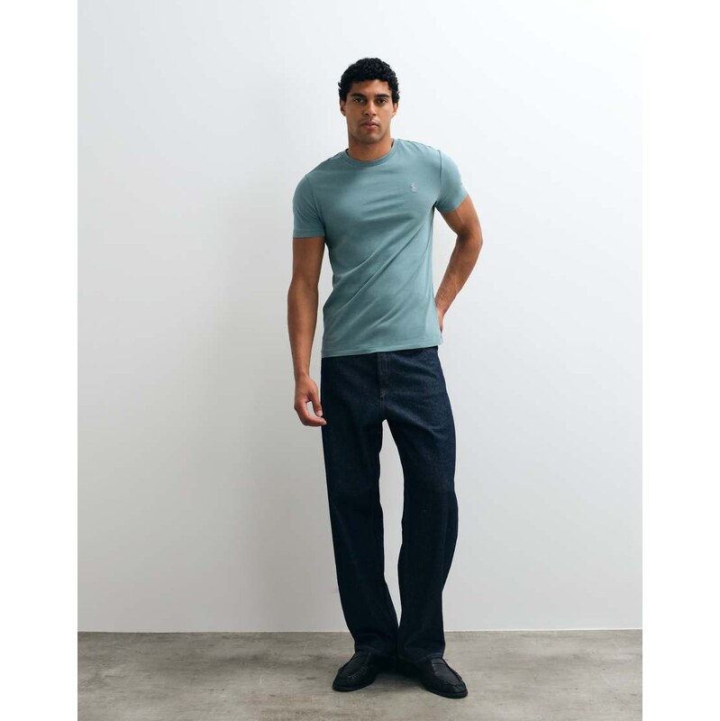 Polo Ralph Lauren slim fit t-shirt in off green
