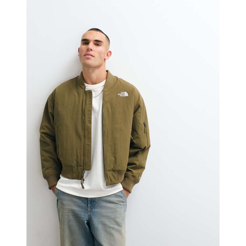 The North Face Energy bomber jacket in khaki-Green