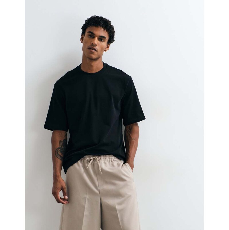 Mango t-shirt in black