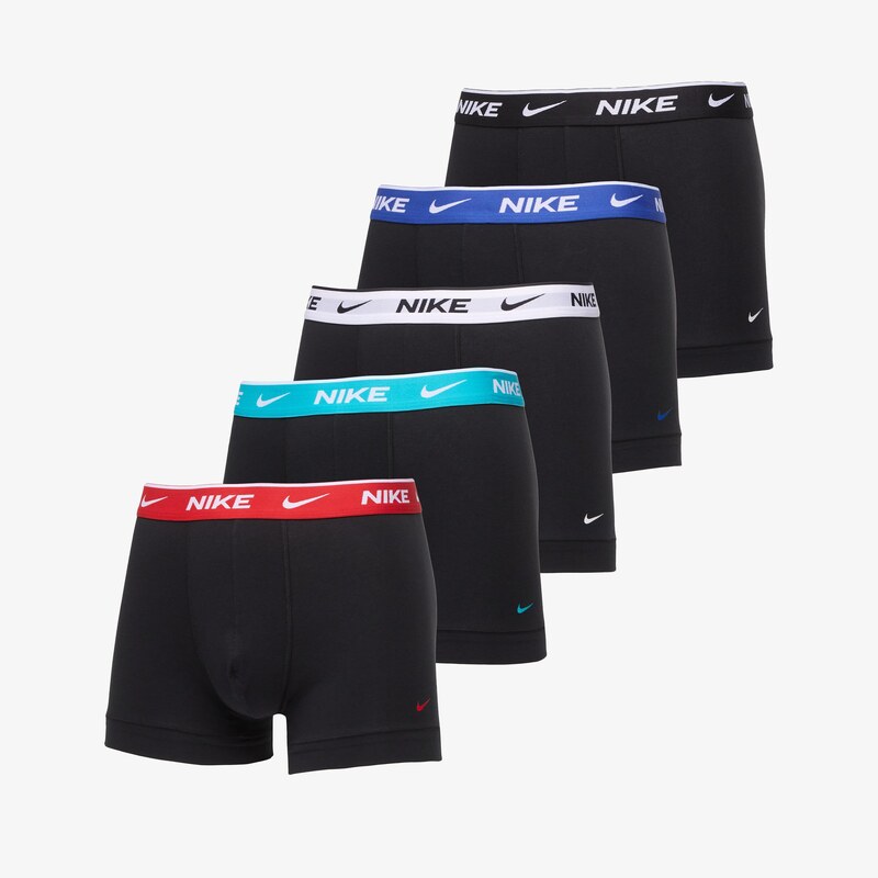 Boxerky Nike Essential Cotton Stretch Trunk 5-Pack Black M