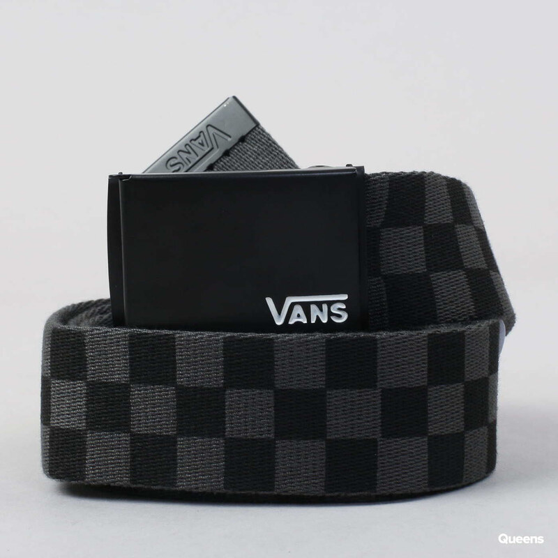 Pásek Vans Deppster II Web Belt černý tmavě šedý Universal