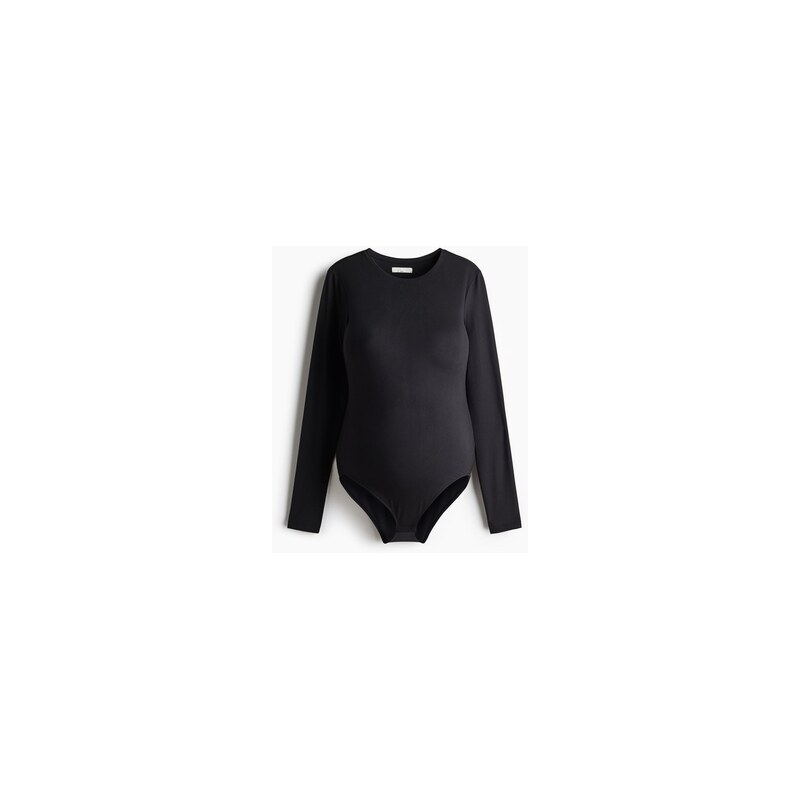 H&M - MAMA Bodys dlouhým rukávem - Černá