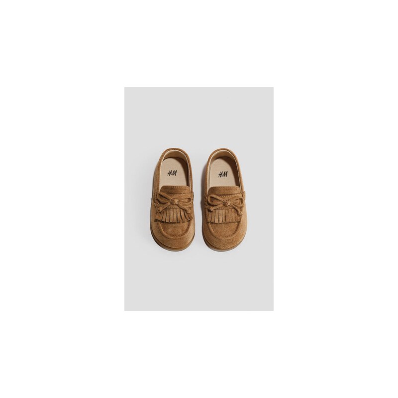 H&M - Barefoot mokasíny - Béžová