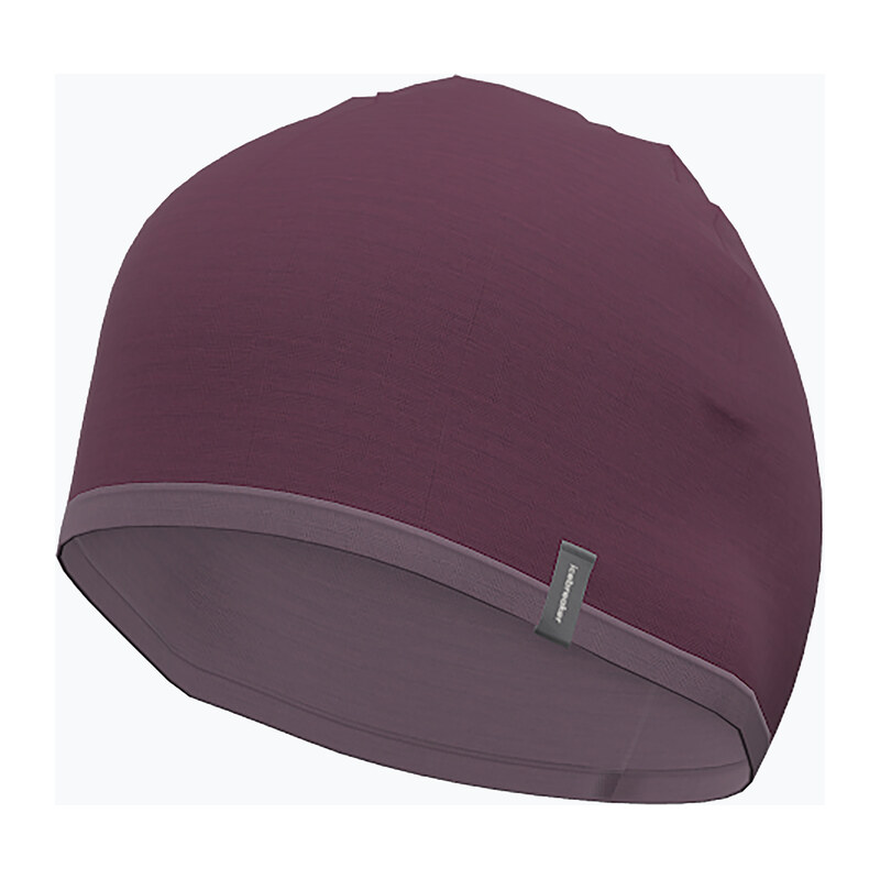 Čepice icebreaker Merino 200 Oasis Reversible Beanie berry/grey plum 117060684