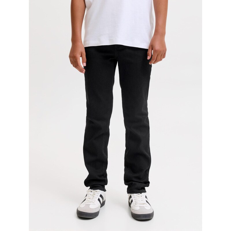 Jack & Jones Junior Džíny JJIGlenn JJOriginal černá