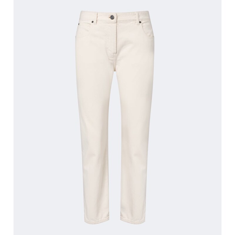 The Row Riaco mid-rise straight jeans