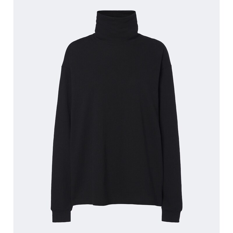 The Row Kelta cotton turtleneck sweater