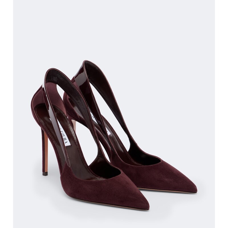 Aquazzura Dangerous Liaisons suede pumps