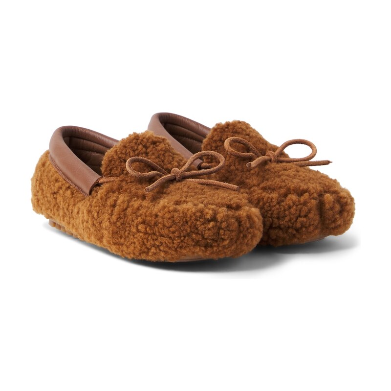 PèPè Shearling loafers