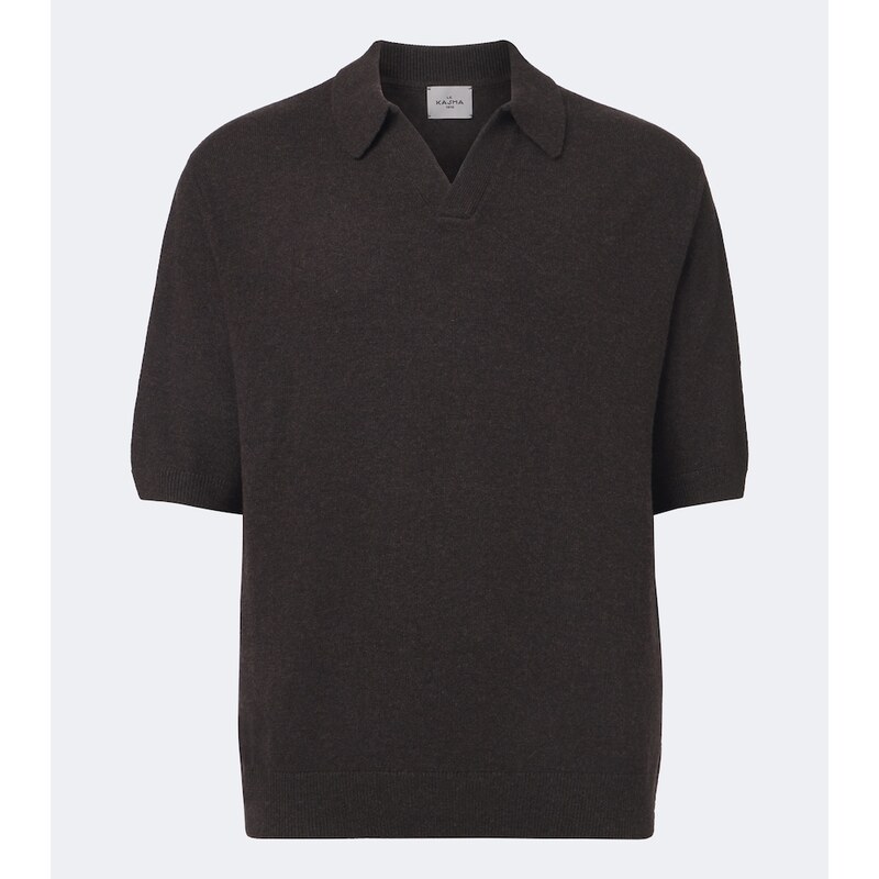 Le Kasha Bale cashmere polo sweater