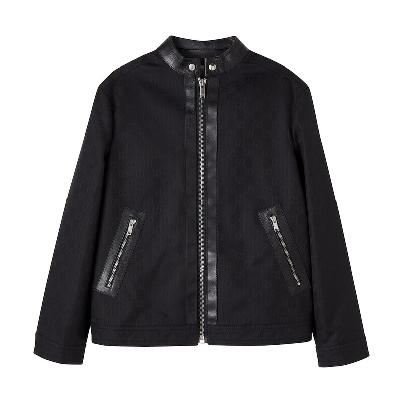 Gucci Kids GG jacquard cotton jacket
