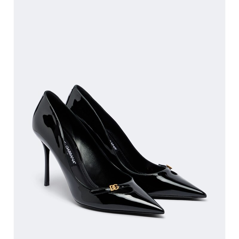 Dolce&Gabbana DG patent leather pumps