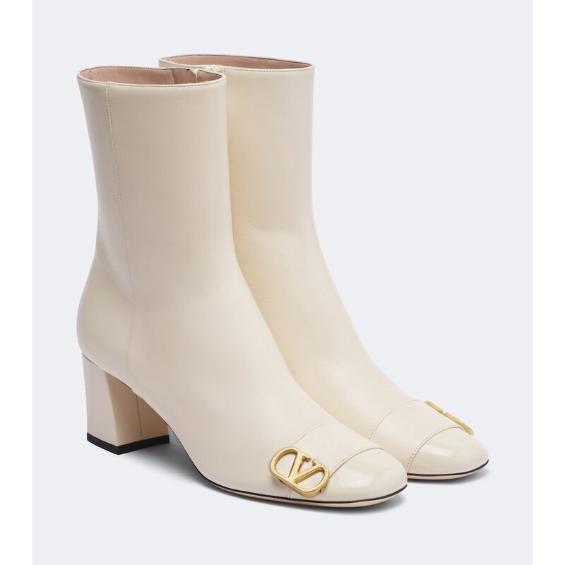 Valentino Garavani Veeside VLogo leather ankle boots
