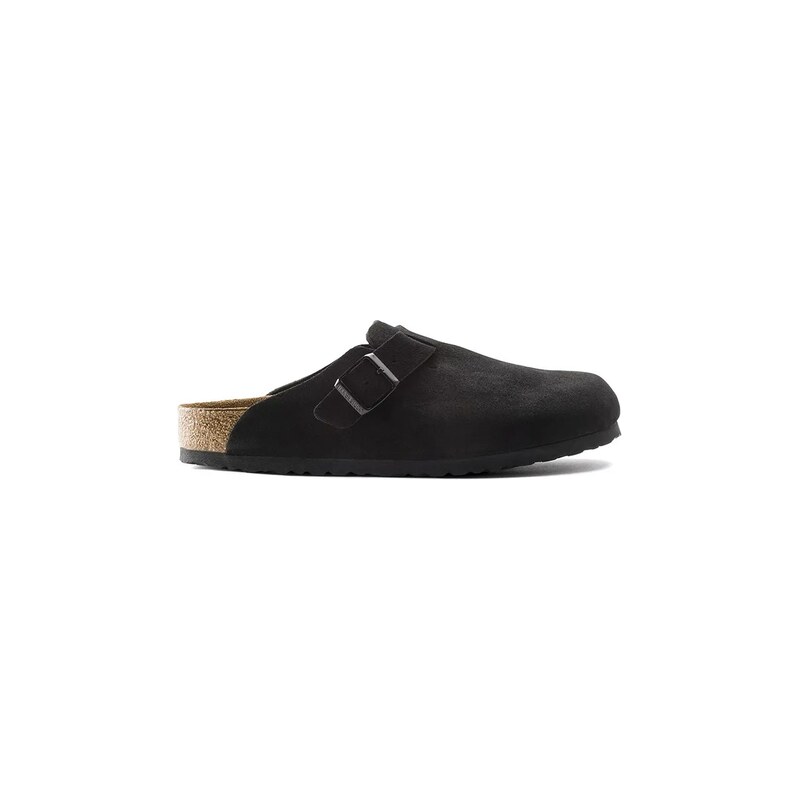 Birkenstock Semišové pantofle Birkenstock Boston