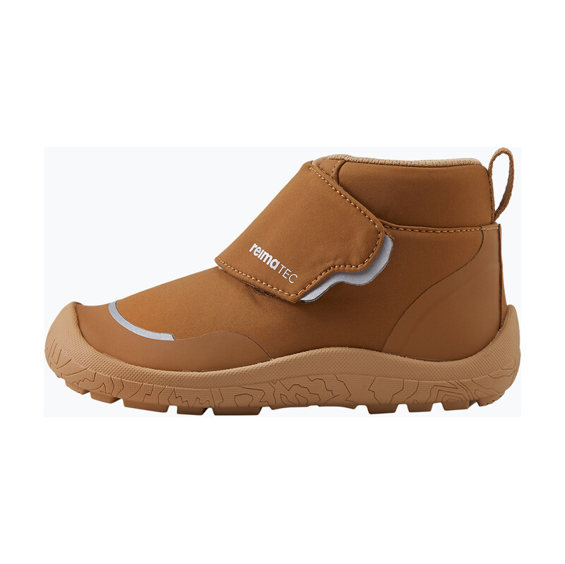 Dětské barefoot boty Reima Hyppii cinnamon brown