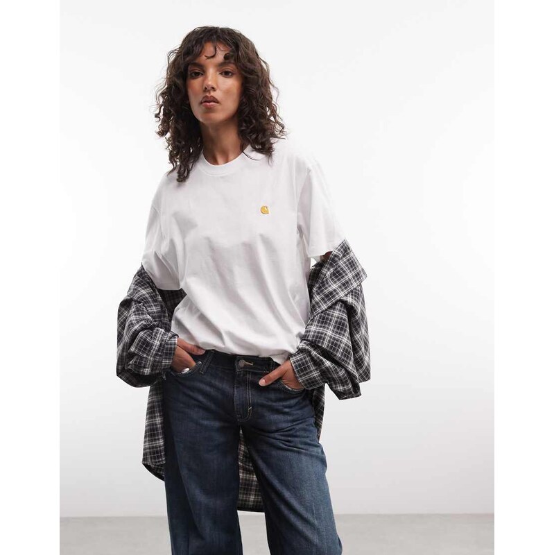 Carhartt WIP Chase t-shirt in white