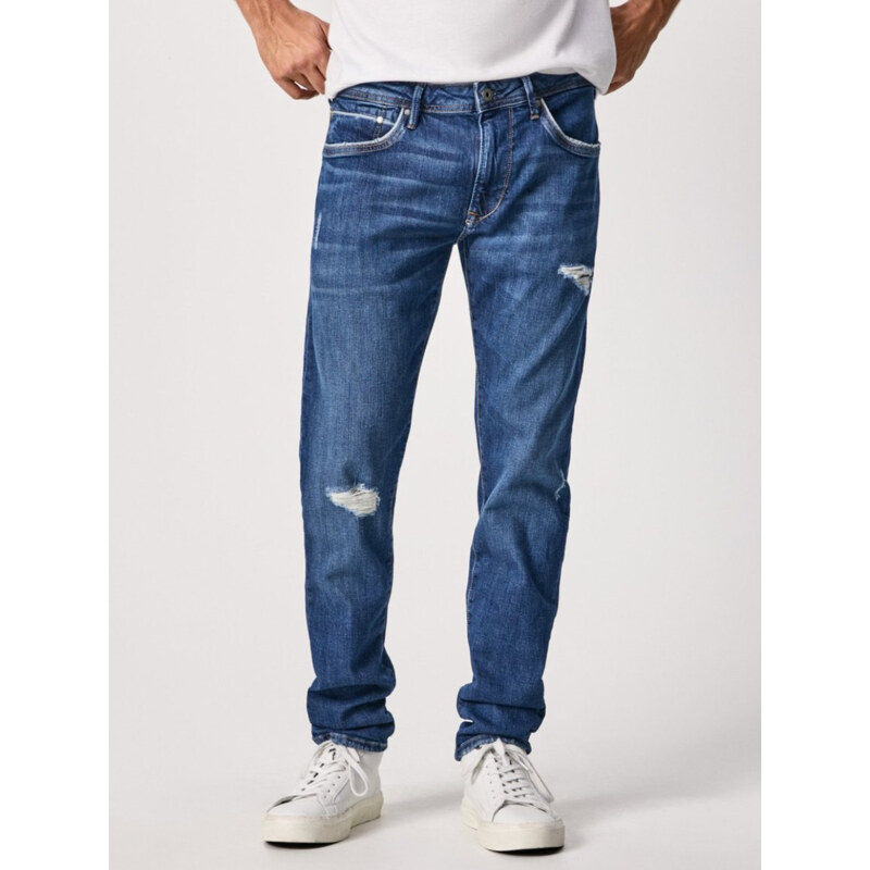 Pepe Jeans pánské modré džíny
