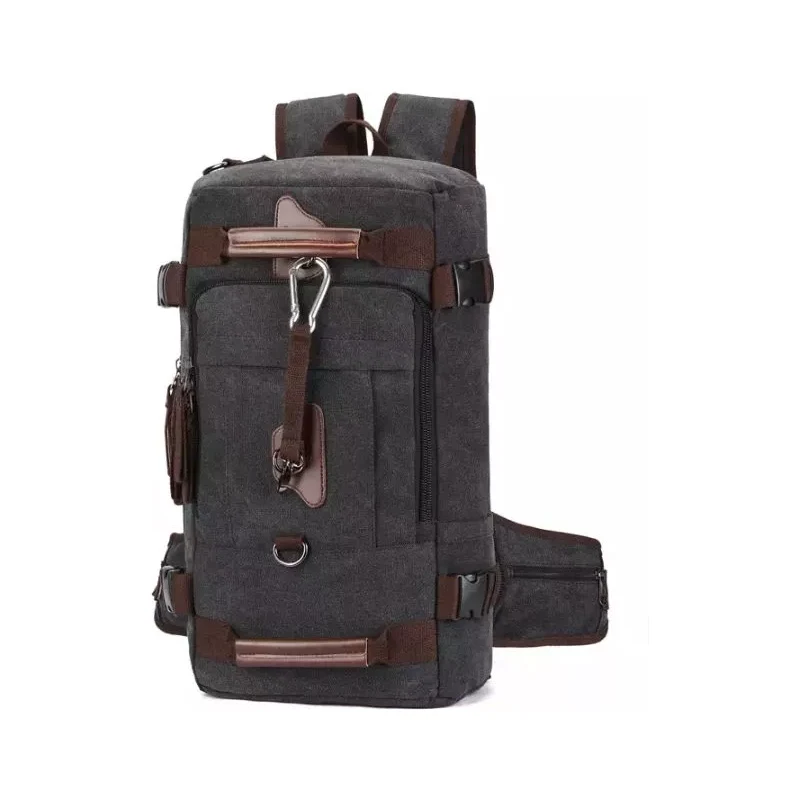 Canvasio retro taška VS batoh Velazco Černý 26 l