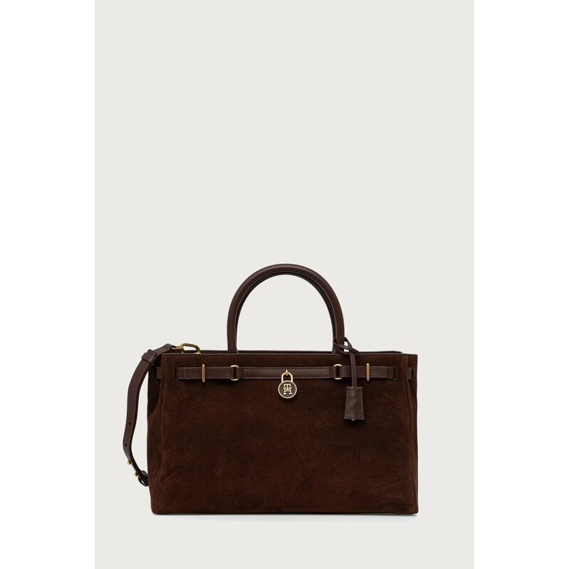 Tommy Hilfiger tote taška dámská semišová