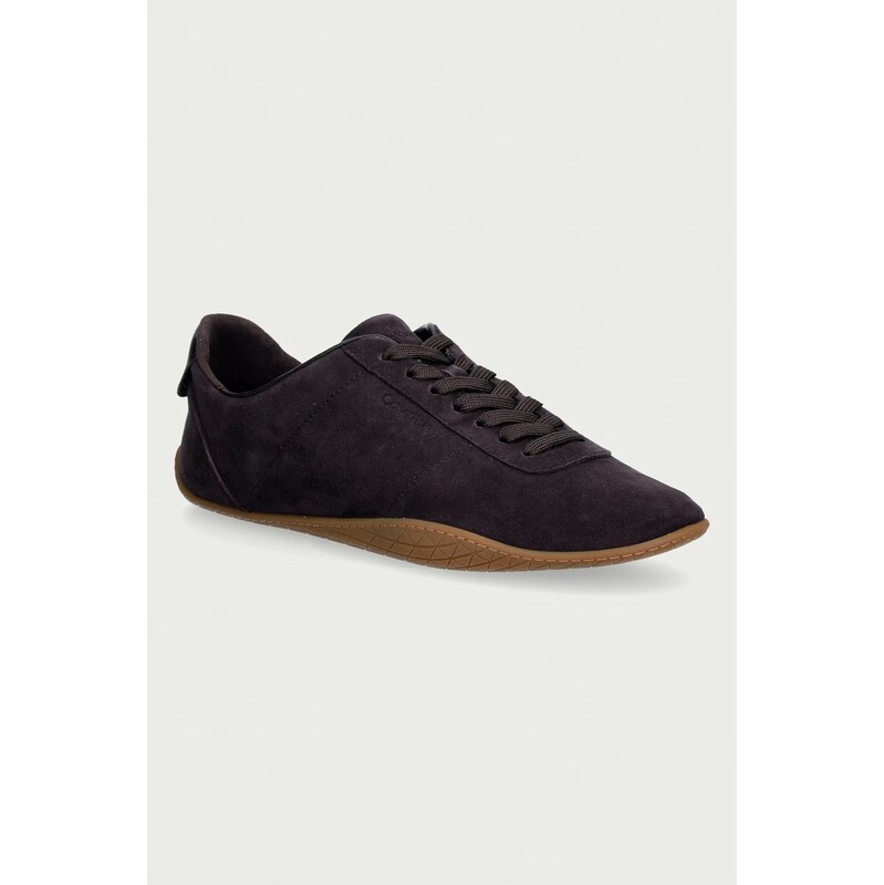 Calvin Klein BALLET SNEAKER LACEUP LTH-SUE sneakers boty dámské